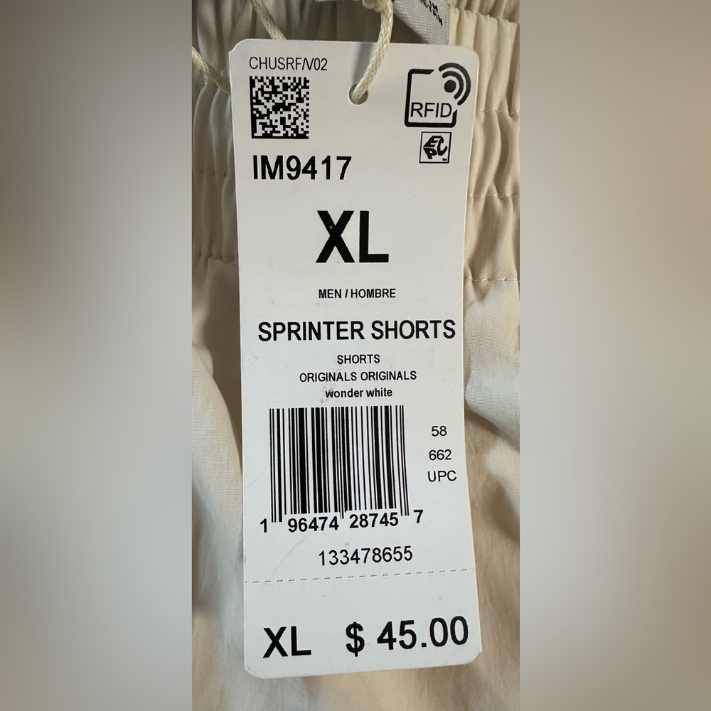 Men’s Adidas Original Sprinter Shorts - NWT - Picture 7 of 7
